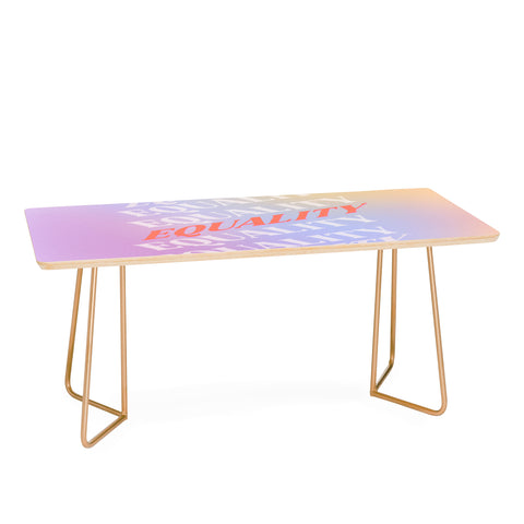 Galaxy Eyes Equality Coffee Table