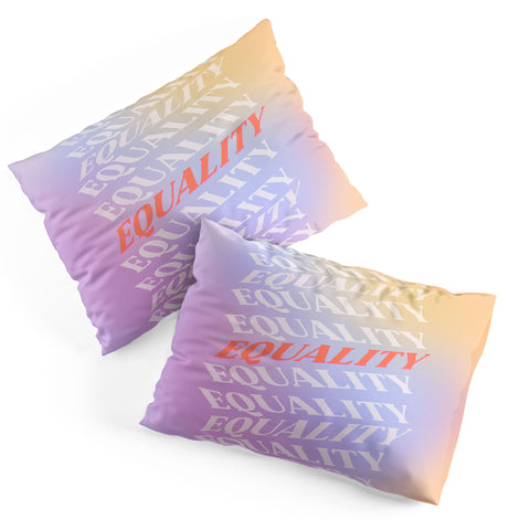 Galaxy Eyes Equality Pillow Shams