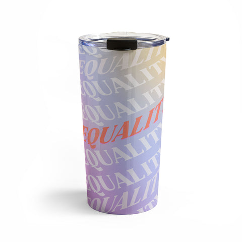 Galaxy Eyes Equality Travel Mug