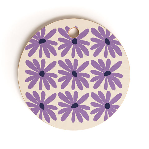 Galaxy Eyes Fiori II Cutting Board Round