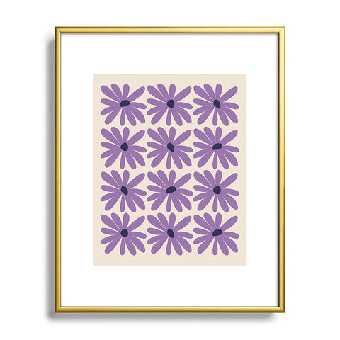 Galaxy Eyes Fiori II Metal Framed Art Print