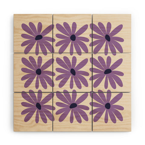 Galaxy Eyes Fiori II Wood Wall Mural