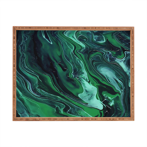 Galaxy Eyes Nebula Rectangular Tray