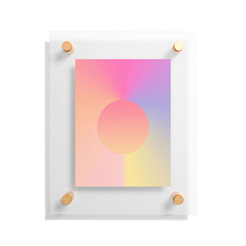 Galaxy Eyes Sol Y Cielo Floating Acrylic Print