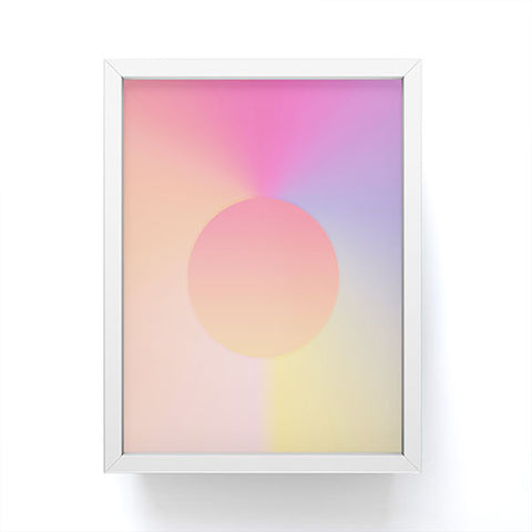 Galaxy Eyes Sol Y Cielo Framed Mini Art Print