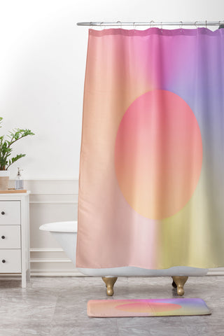 Galaxy Eyes Sol Y Cielo Shower Curtain And Mat