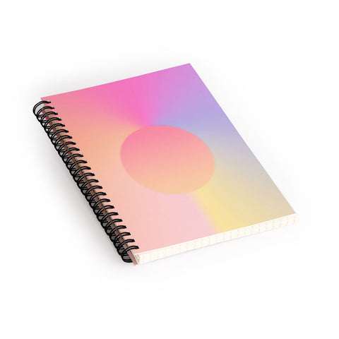 Galaxy Eyes Sol Y Cielo Spiral Notebook