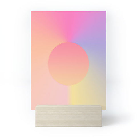 Galaxy Eyes Sol Y Cielo Mini Art Print