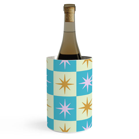 Galaxy Eyes Star Check Rainbow Wine Chiller