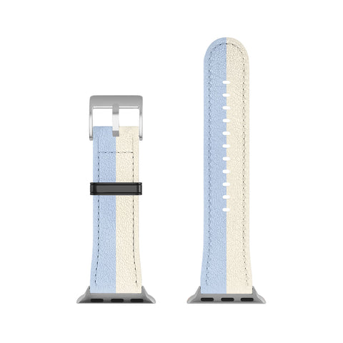 Galaxy Eyes Strippy Baby Blue Apple Watch Band