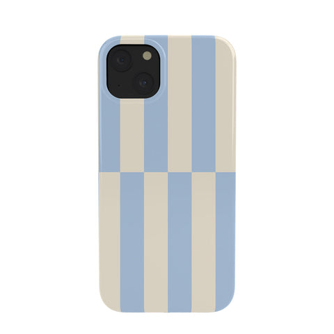 Galaxy Eyes Strippy Baby Blue Phone Case