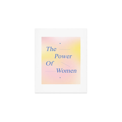Galaxy Eyes The Power Of Women Art Print