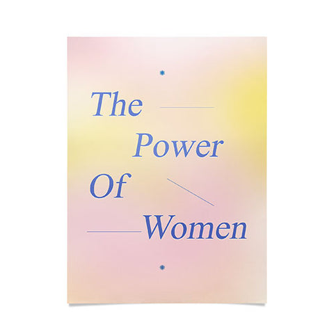 Galaxy Eyes The Power Of Women Poster