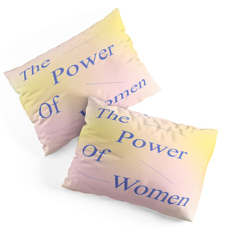 Galaxy Eyes The Power Of Women Pillow Shams