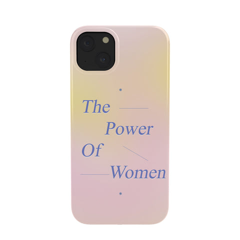 Galaxy Eyes The Power Of Women Phone Case
