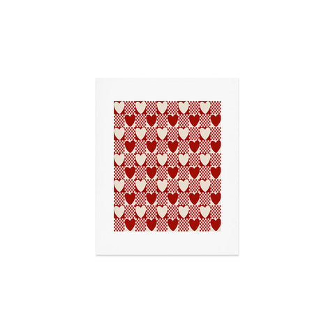 Galaxy Eyes Valentine II Art Print