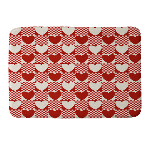 Galaxy Eyes Valentine II Memory Foam Bath Mat
