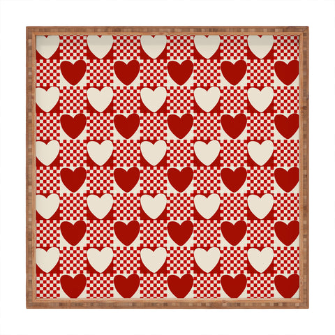 Galaxy Eyes Valentine II Square Tray