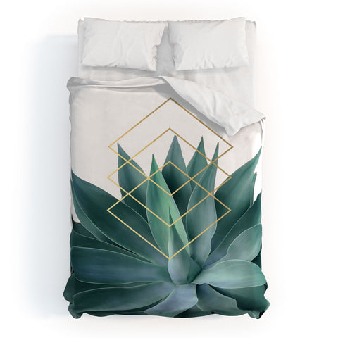 Gale Switzer Agave geometrics Duvet Cover