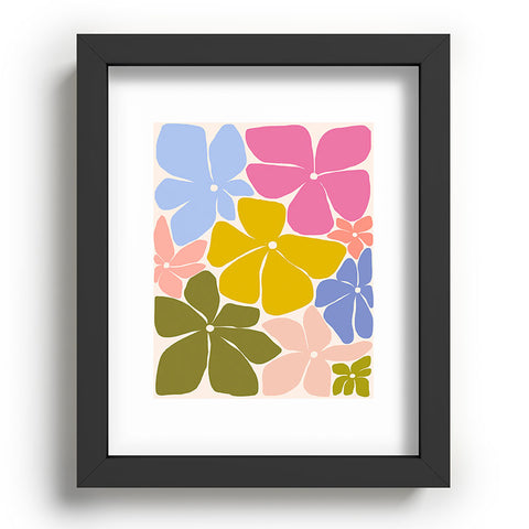 Gale Switzer Carefree Blooms Recessed Framing Rectangle