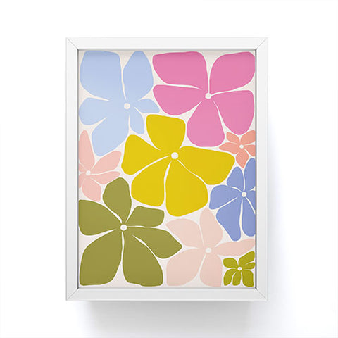 Gale Switzer Carefree Blooms Framed Mini Art Print