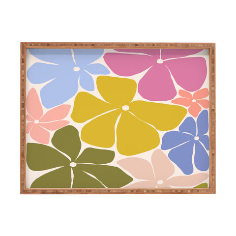 Gale Switzer Carefree Blooms Rectangular Tray