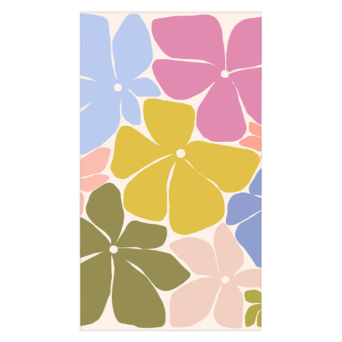 Gale Switzer Carefree Blooms Tablecloth