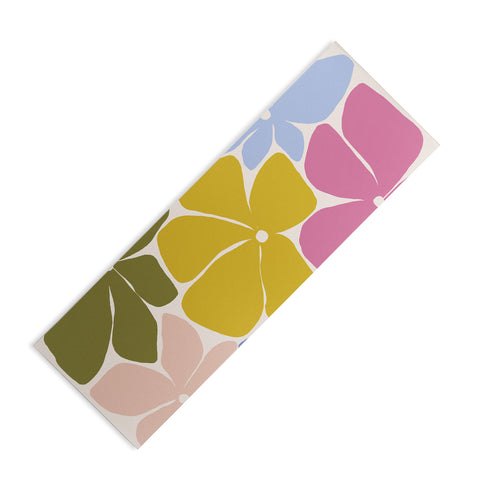 Gale Switzer Carefree Blooms Yoga Mat