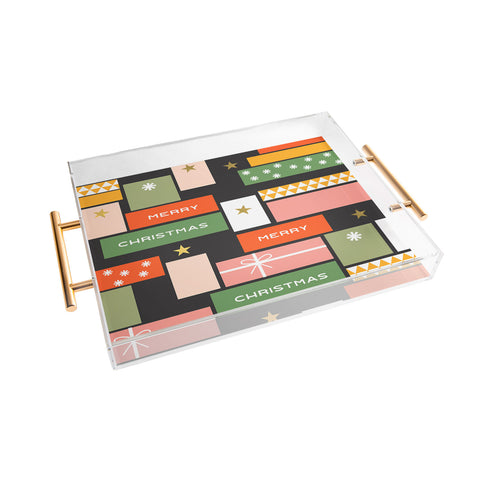 Gale Switzer Christmas presents Acrylic Tray