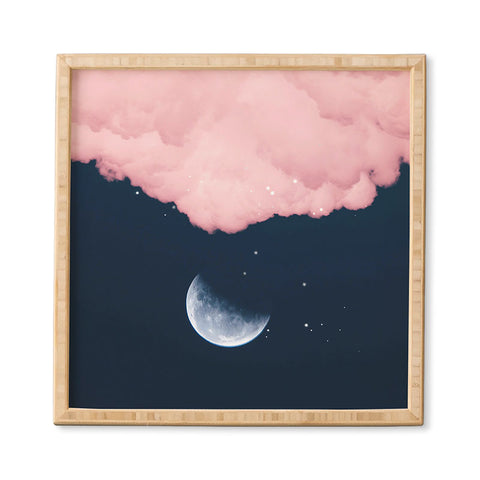 Gale Switzer Falling moon Framed Wall Art