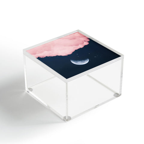 Gale Switzer Falling moon Acrylic Box