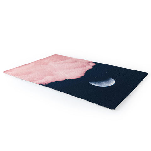 Gale Switzer Falling moon Area Rug
