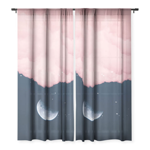 Gale Switzer Falling moon Sheer Non Repeat