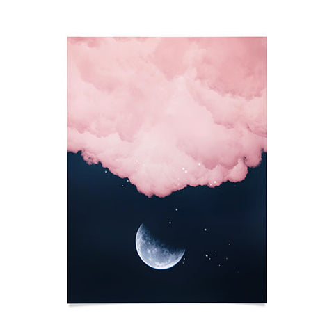 Gale Switzer Falling moon Poster
