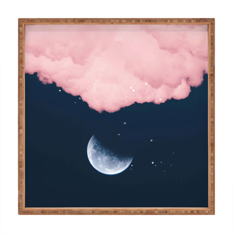 Gale Switzer Falling moon Square Tray