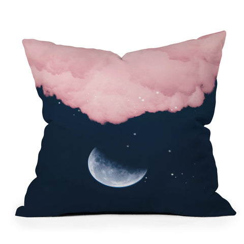 Gale Switzer Falling moon Throw Pillow