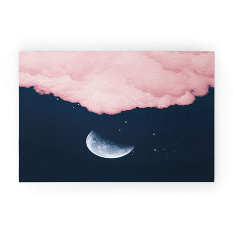 Gale Switzer Falling moon Welcome Mat