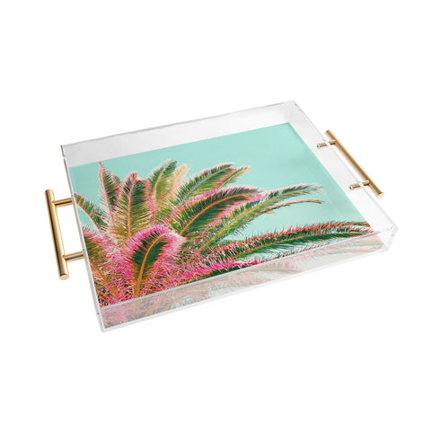 Gale Switzer Fiesta Palms Acrylic Tray