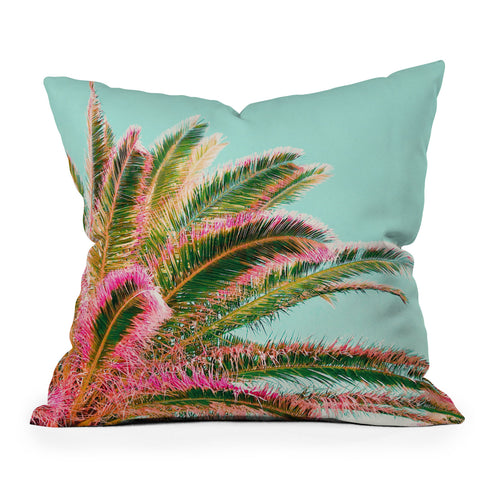 Gale Switzer Fiesta Palms Outdoor Throw Pillow