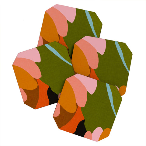 Gale Switzer Floria Coaster Set