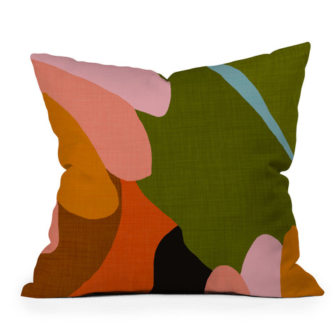 Gale Switzer Floria Outdoor Throw Pillow