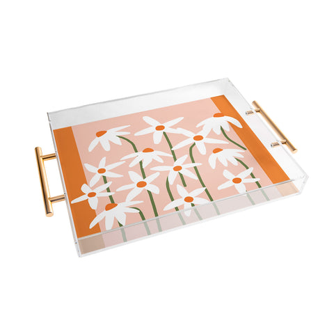 Gale Switzer Flower Market Echinacea 1 Acrylic Tray