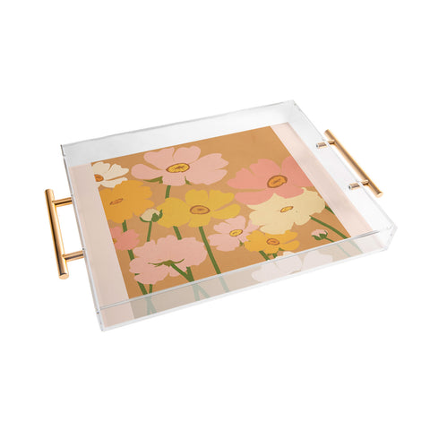 Gale Switzer Flower Market Ranunculus 1 Acrylic Tray