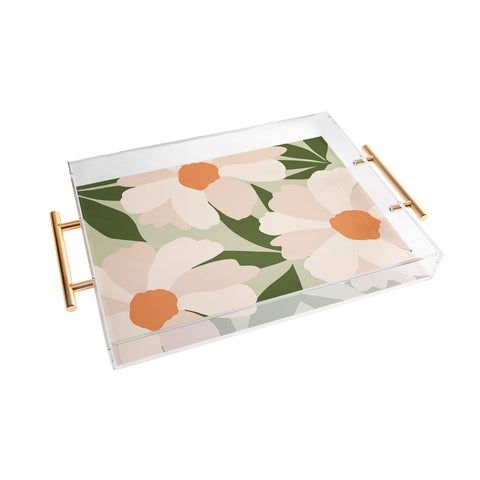 Gale Switzer Freyas flower greenery Acrylic Tray