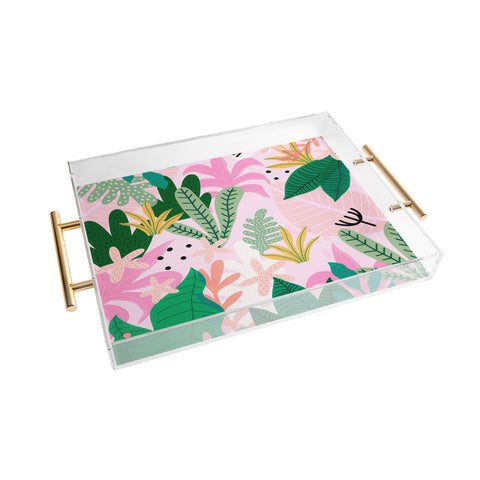 Gale Switzer Into the jungle sunup Acrylic Tray