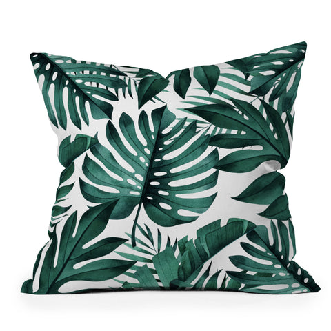 Gale Switzer Jungle collective Outdoor Throw Pillow