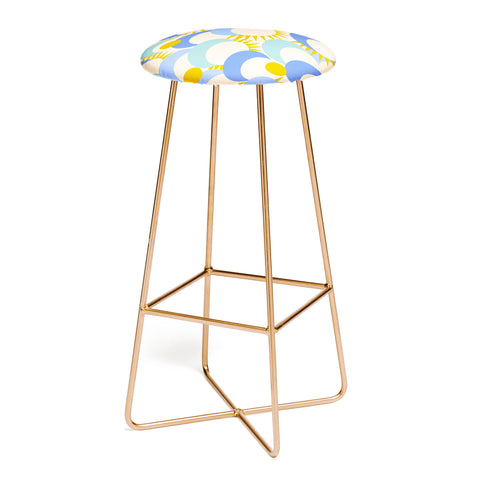Gale Switzer Moonscapes Bar Stool