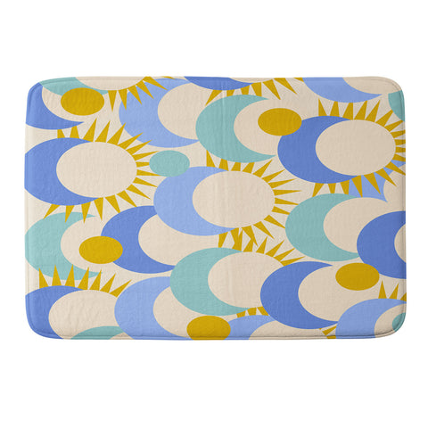 Gale Switzer Moonscapes Memory Foam Bath Mat