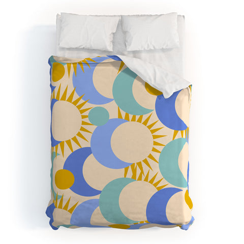 Gale Switzer Moonscapes Duvet Cover