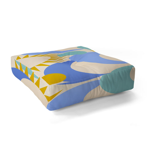 Gale Switzer Moonscapes Floor Pillow Square